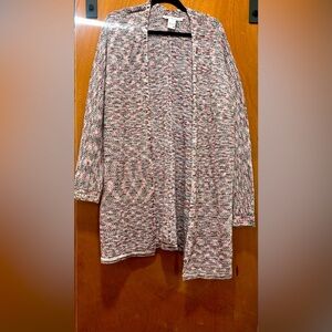 American rag size medium multi colored duster